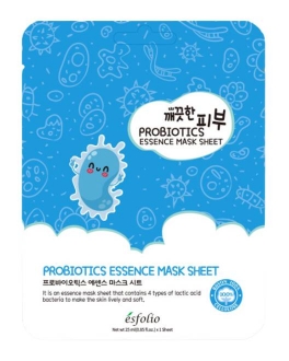 Esfolio Mască din țesătură pentru față Pure Skin Probiotics, 1 buc