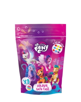 My Little Pony Pastile colorate pentru baie Colour Bath Tabs, 9 x 16 gr