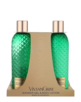 Vivian Gray Set pentru corp Gemstone Bergamot Lemongrass, 2 buc