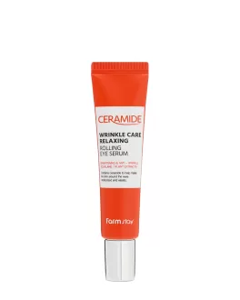 FarmStay Укрепляющая сыворотка для век Ceramide Wrinkle Care Relaxing, 25 мл