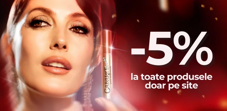 5% Reducere la toate produsele pe site