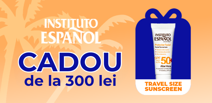 Primește SPF travel‑size cadou