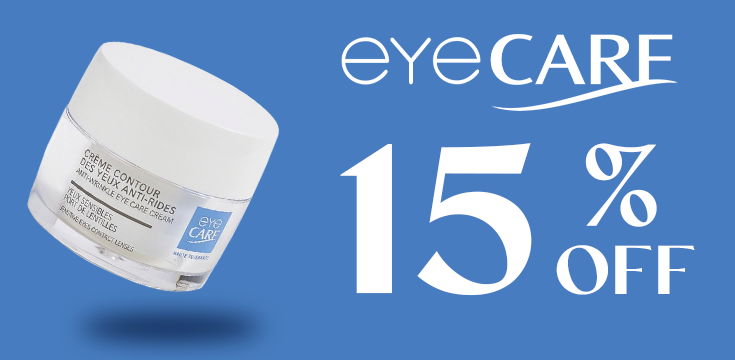15% reducere la brandul Eye Care